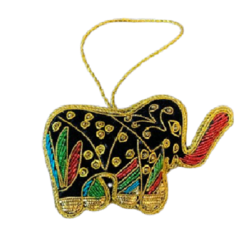 Elephant Beaded Decoration - Image 3