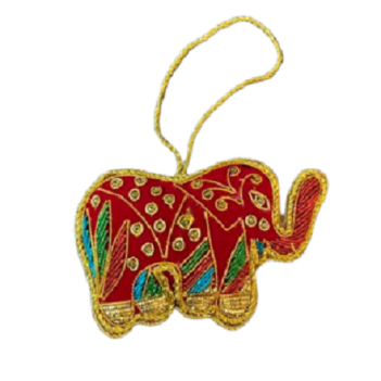 Elephant Beaded Decoration - Image 4