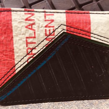 Recycled Tyre and Cement Flip Wallet - Image 9