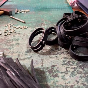 Rubber Tyre Wrap Bracelet - Image 5