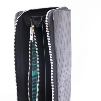 Recycled Tyre Ladies Zip Wallet - Image 3