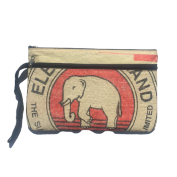 Elephant Brand Recycled 3 in 1 Zip Purse - Image 3