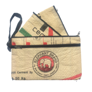 Elephant Brand Recycled 3 in 1 Zip Purse - Image 4