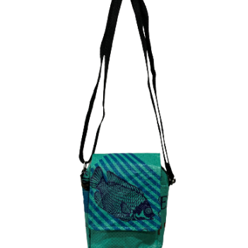 Recycled Fish Feed Camera Bag - Image 5
