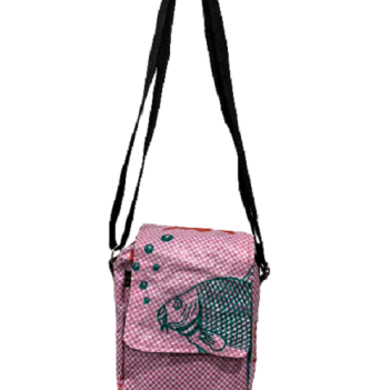 Recycled Fish Feed Camera Bag - Image 3