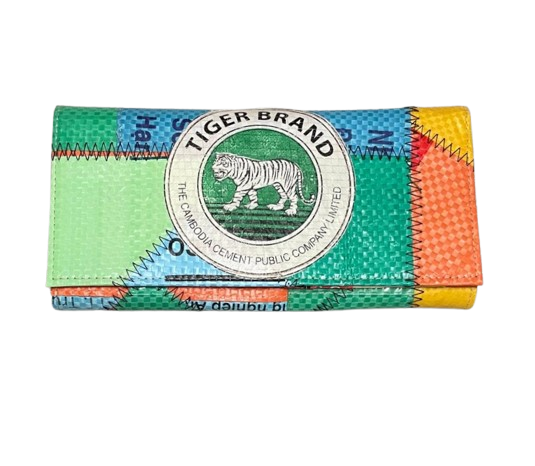 Tiger Patch Long Wallet