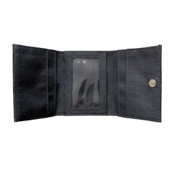 Recycled Tyre 3 Fold Mini Wallet Fair Trade - Image 3