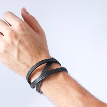 Rubber Tyre Wrap Bracelet