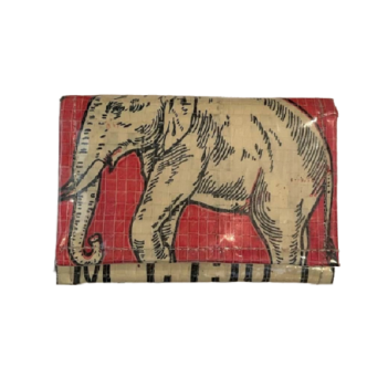 Elephant Brand Deluxe Unisex 3 fold Wallet Antique Logo