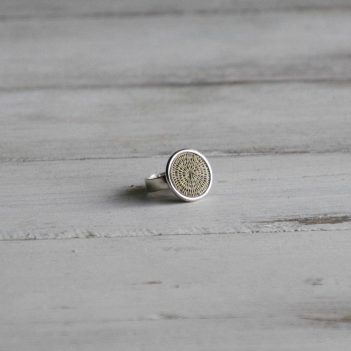 Fair Trade Sisal Small Silver Ring - Image 6