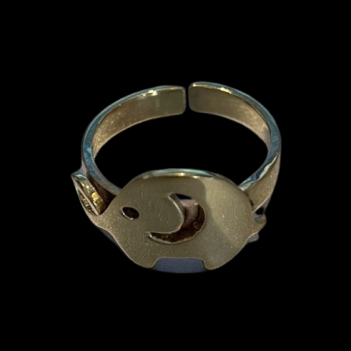 Fair Trade Elephant Ring handmade in Cambodia - Image 3