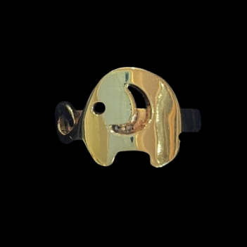 Alternative view of Fair Trade Elephant Ring handmade in Cambodia