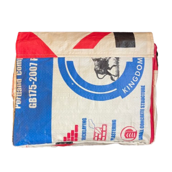 Recycled Tiger Brand Cement Messenger Bag - Image 3